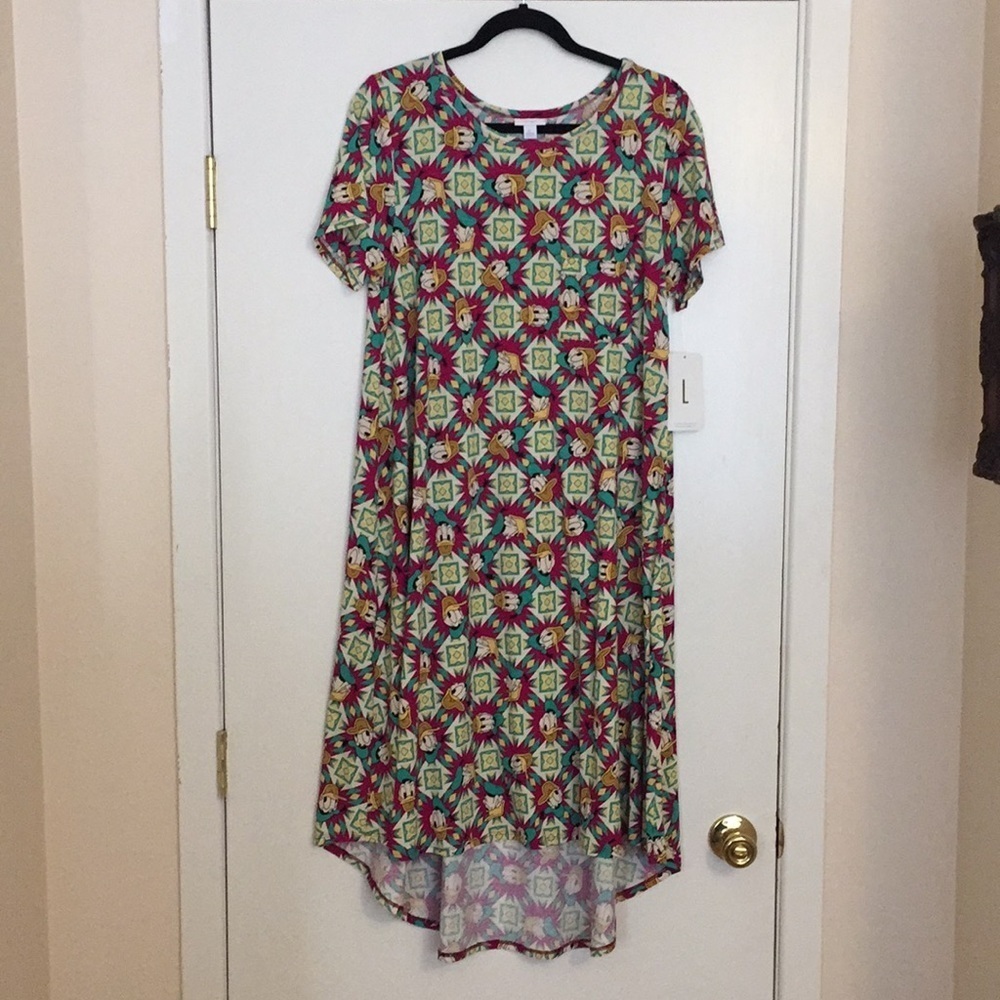L LuLaRoe Carly Dress Disney‎ DD41 1915